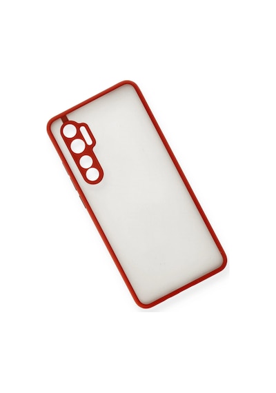 Cosmotex Newface Xiaomi Mi Note 10 Lite Kılıf Montreal Silikon Kapak - Kırmızı