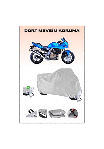 Kawasaki Z 750 S İçin Kilit Uyumlu Motosiklet Branda, Güvenli, Su Geçirmez Dayanıklı Kumaş