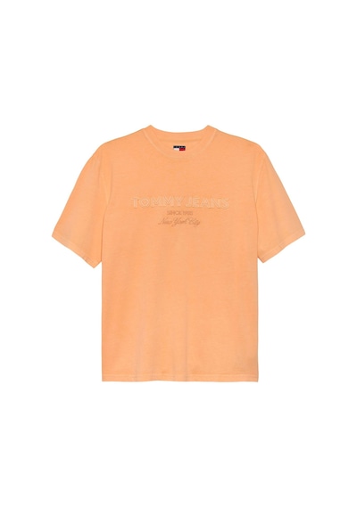 Tommy Hilfiger Tjm 90s New Classıcs Ss Tee Erkek Turuncu T-shirt - Dm0dm22545