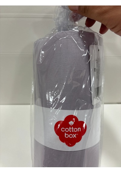 Cotton Box Mürdüm Çift Kişilik Lastikli Çarşaf Seti 160x200+30 Çok Renkli