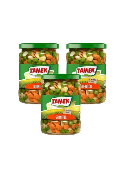 Tamek Garnitür 550 Gr Cam X 3 Adet