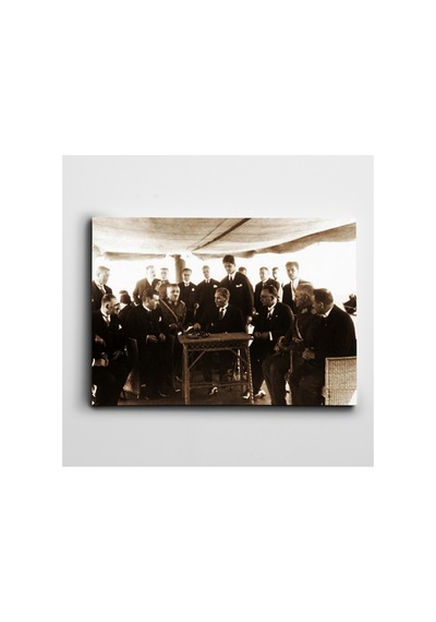 Atatürk İstanbul'da Kanvas Tablo