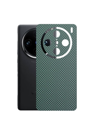 Kapps Vivo X100 Pro İle Uyumlu Fiber Serisi Premium Arka Kapak Kaplama Kenarlar Yoktur 71331773