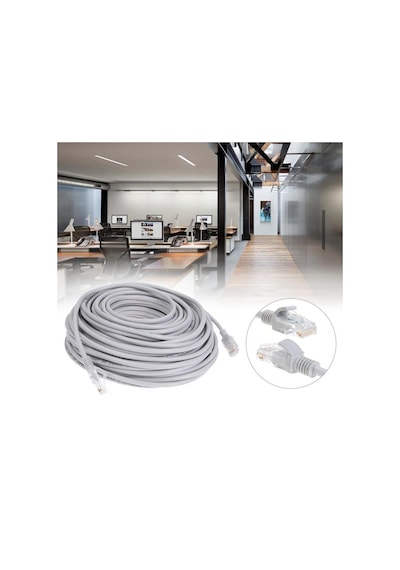 Ethernet Kablo Lan Internet Kablosu 40 Metre Cat5E Cat5 Cat 5