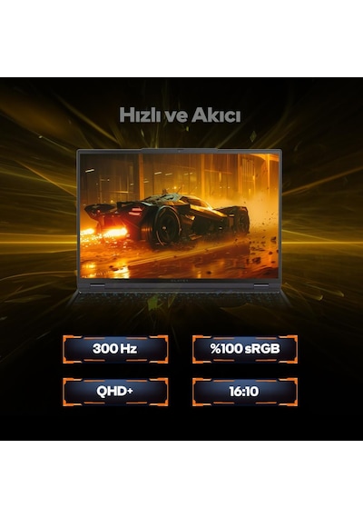 Game Garaj Slayer R9T-5070TIC1 R9-9955HX 32 GB 1 TB SSD RTX5070TI 16" Dos Dizüstü Bilgisayar
