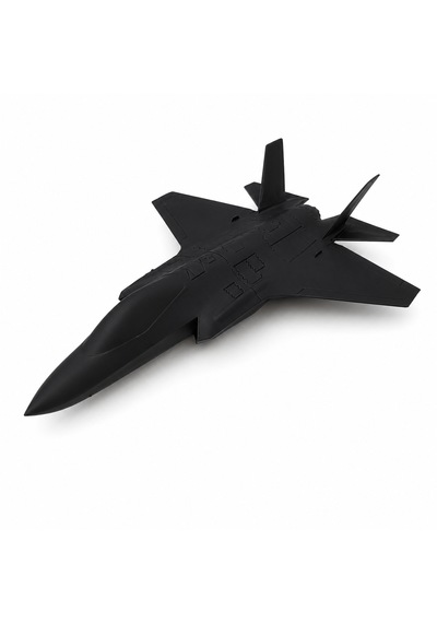 30 Cm Siyah Modern Jet Uçağı Dekoratif Masaüstü Biblo Teknolojik Tasarımlı Uçak Maketi Ofis Ve Oyun Odası Dekoru
