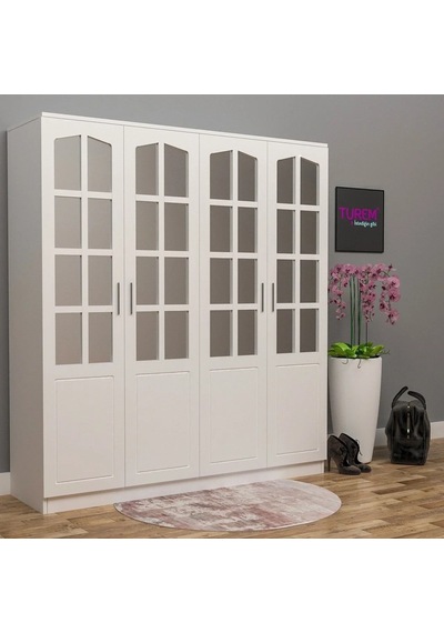 Country Soft Gardırop Mdf Beyaz Country Soft Gardırop Mdf Beyaz