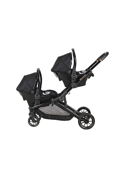 Prego İbiza Plus Travel Sistem İkiz Bebek Arabası 2223 Siyah