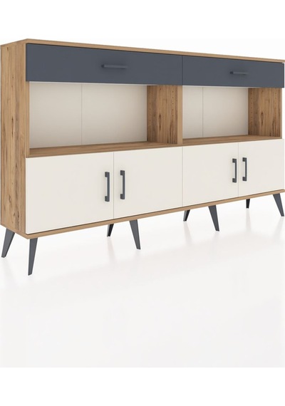 Arges Konsol 2 Raflı 2 Çekmeceli 4 Kapaklı 176x30x99 Çam-aytaşı/a Çam-aytaşı/antrasit Arges Konsol 2 Raflı 2 Çekmeceli 4 Kapaklı 176x30x99 Çam-aytaşı/a Çam-aytaşı/antrasit