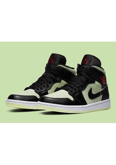 Nike Air Jordan 1 Mid Se Basketbol Ayakkabısı Yeşil
