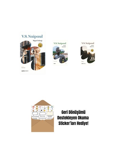 Miguel Sokağı + Nehrin Dönemeci + Gelişin Bilmecesi + Okuma Sticker'ları