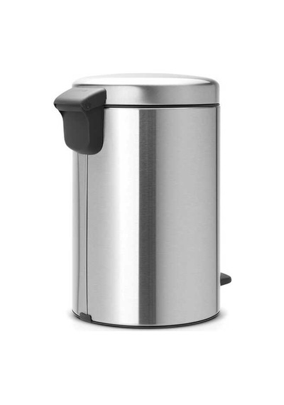Brabantia Newıcon Matt Steel Pedallı Çöp Kutusu 12L Krom