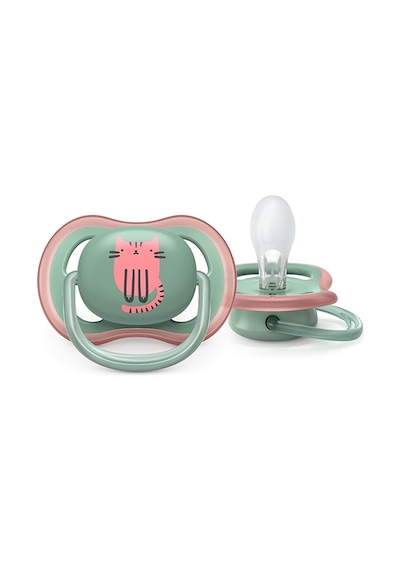 Philips Avent Ultra Air Emzik 2'li 6 -18 Ay SCF085/18 Lila - Yeşil