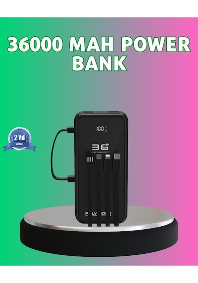 Yüksek - 632 - Kapasite Tnabilir Şarj Aleti Çoklu - Ece-umay - Kablo Çıkışlı
