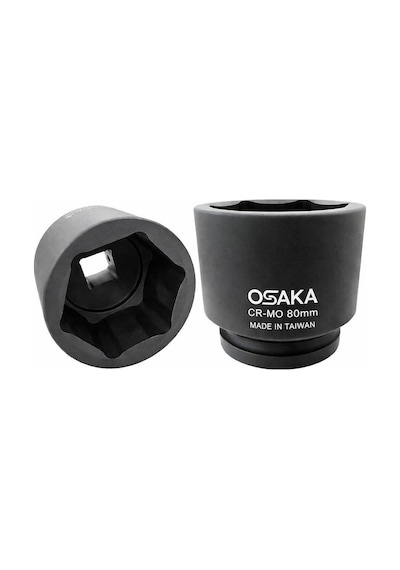 Osaka 1" Altı Köşe Havalı Lokma 80 Mm