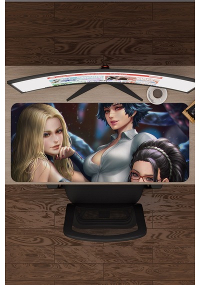 Devil May Cry Kaymaz Dikişli Kauçuk Oyuncu Mousepad V2 - 90x40 Xxl Gaming Mouse Pad Fare Altlığı