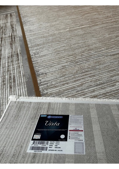Vısta Halı Salon, Oturma, Yatak Odası Halısı Desen Kodu 79322-080 Krem