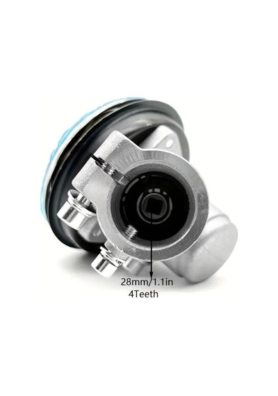 Hsgl Motorlu Tırpan Rediktör Kare 28 Mm 4t Tırpan Başlık Yedek Parça Aksesuar