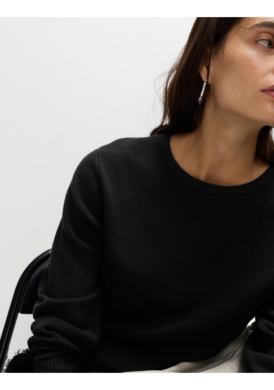 Marks & Spencer Yumuşak Dokulu Kazak Siyah
