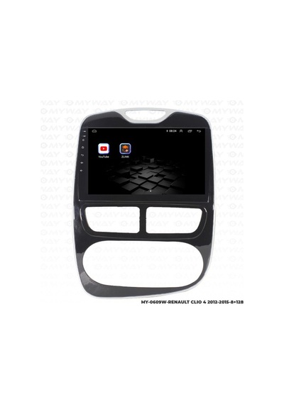 Myway Clio 4 Android Multimedya Carplay Navigasyon Ekran - 8gb Ram+128 Gb Hdd - Myway 9"