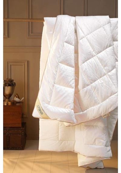 Othello Elegante Crowna Yorgan 195X215 Çift Kişilik Krem