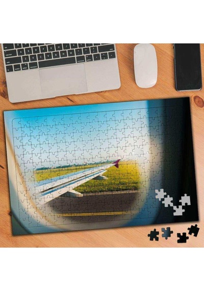 Uçağın Penceresinden Hayat 240 Parça Puzzle Yapboz-1854211