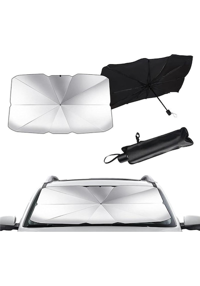 Autokit Katlanabilir Şemsiye Tipi Ön Cam Güneşliği Fa1-639