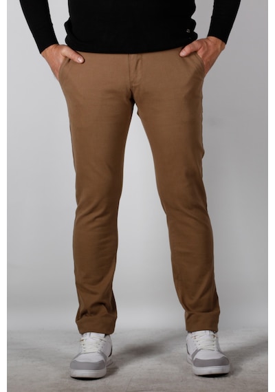Erkek Chino Pantolon Slim Fit Dar Kesim Camel 1747 5594 Camel