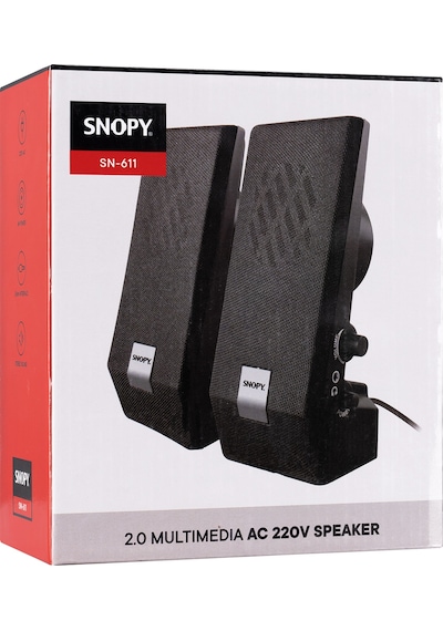 Snopy SN-611 2.0 AC 220V Hoparlör
