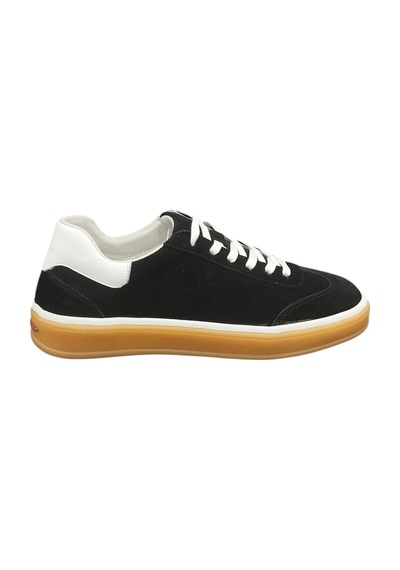 Kadın Günlük Sneaker Ayakkabı Hakiki Nubuk Deri Hafif Bağcıklı Rahat Spor Ayakkabı Palmiye 1060z Siyah Kadın Günlük Sneaker Ayakkabı Hakiki Nubuk Deri Hafif Bağcıklı Rahat Spor Ayakkabı Palmiye 1060z Siyah