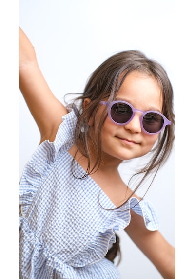 3-6 Yaş Çocuk Güneş Gözlüğü Purple Lila