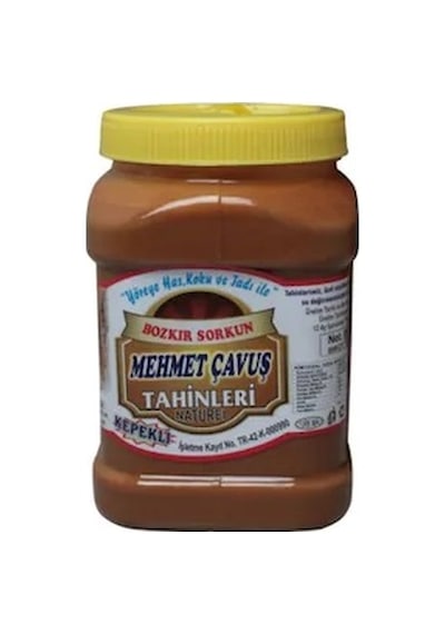 Mehmet Çavuş Bozkır Tahini Kepekli Çifte Kavrulmuş Tahin 950 G