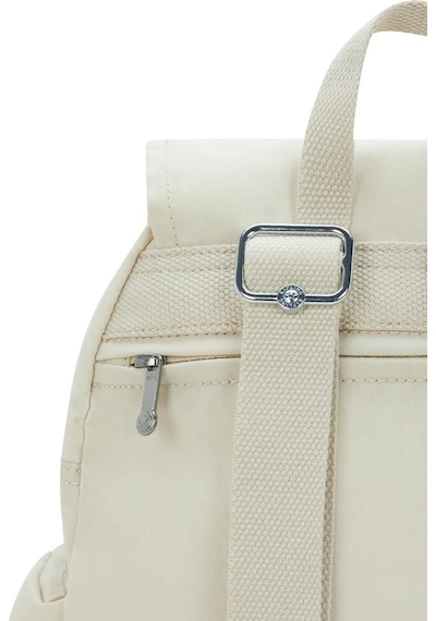 Kipling City Zip S Küçük Boy Sırt Çantası Bej