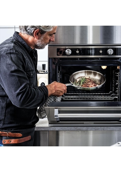 Kitchenaid Artisan Çelik 3 Ply Tava Seti 20 Cm + 28 Cm Diğer