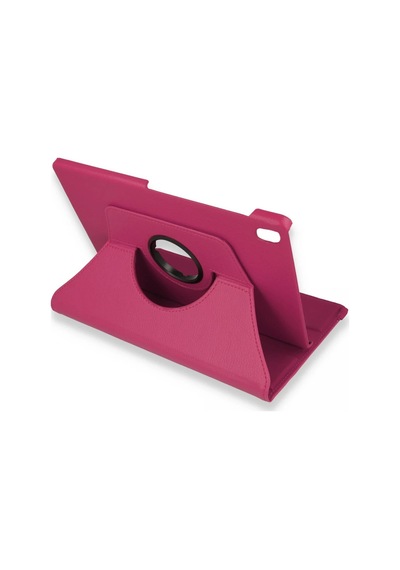 Gld-spt- Newface Lenovo M10 Fhd Plus X606f Kılıf 360 Tablet Deri Kılıf - Pembe