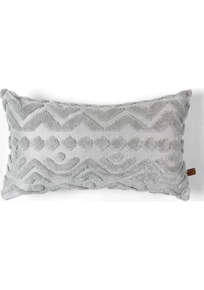 Bohem Özel Tasarım Punch Panç Desen Dekoratif Dikdörtgen Kırlent Kılıfı 28x50 cm Letta Gri Bohem Özel Tasarım Punch Panç Desen Dekoratif Dikdörtgen Kırlent Kılıfı 28x50 cm Letta Gri