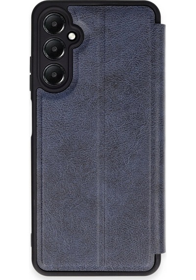 Samsung Uyumlu Galaxy A55 5g Kılıf Flip Cover Lacivert