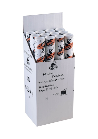 64x90 Cm 25 Sayfa Yazı Tahtası Flip Card Kağıdı Postüp İçinde-pan432