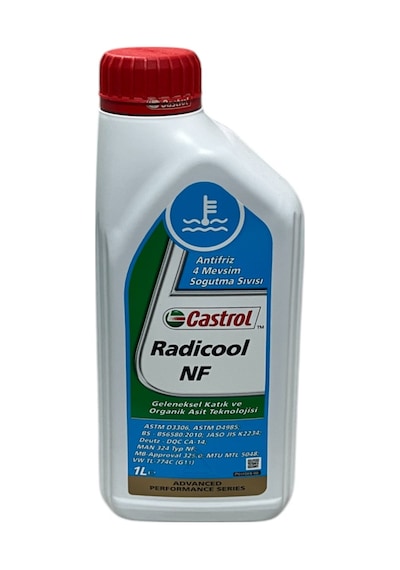 Castrol Radicool Nf 4 Mevsimlik Mavi Antifriz 1 Litre