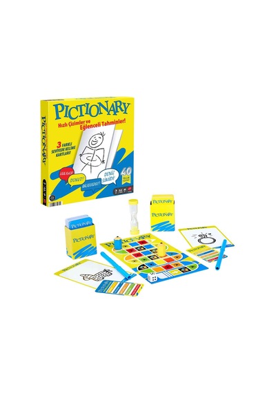 Mattel Games Pictionary Kutu Oyunu Jkr18
