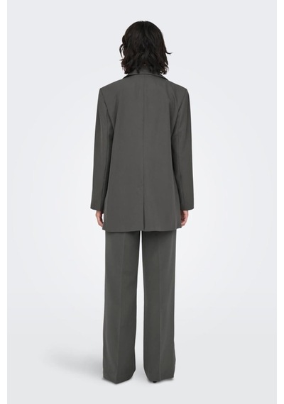 Onllana-berry L/s Ovs Blazer Tlr Noos Koyu Gri 15245698 001