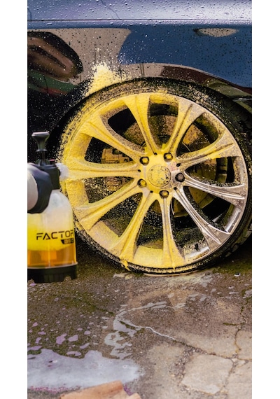 Factor360 Yellow Foam Sarı Renkli Oto Yıkama Köpüğü Oto Şampuan 1:15 Konsantre 5 L