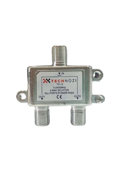 2 Li Uydu Splitter Kablo Tv Rg6 4818p Çoklayıcı Dağıtıcı Anten Çanak Çevirici Switch Hub