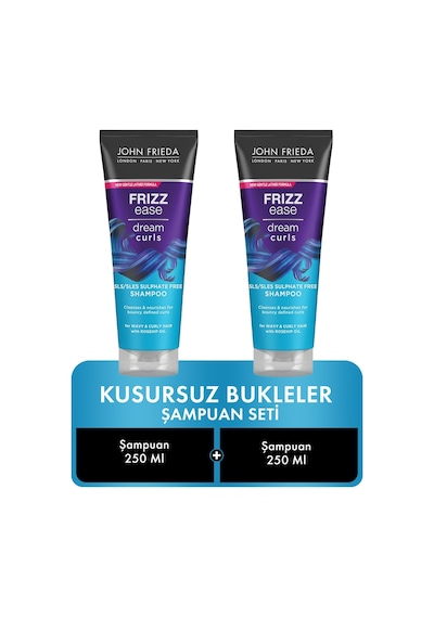 John Frieda Frizz Ease Dream Curls Kusursuz Bukle Şampuanı 2 x 250 ML