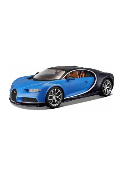 1011040 1:18 Bugatti Chiron Model Mavi Araba -sunman