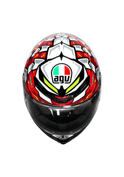 Agv Kask/k6 S Mplk Bezzecchı 2024 Renkli