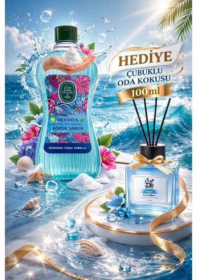 Eyüp Sabri Tuncer Okyanus Köpük Sabun 1.5 Lt Ve Rosie Angel Koku Hediye