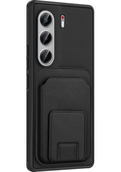 Adige Tecno Camon 40 Pro Kılıf Bikart Kartlıklı Silikon