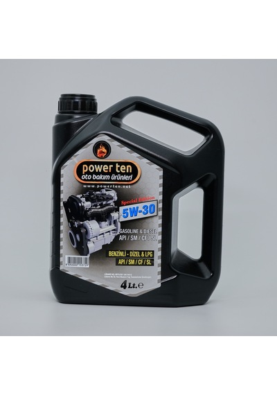 Power Ten 5W-30 Motor Yağı 4 L