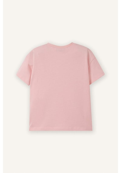 Defacto Cepli Pembe Kız Bebek T-shirt B7543a5/pn636 Pembe
